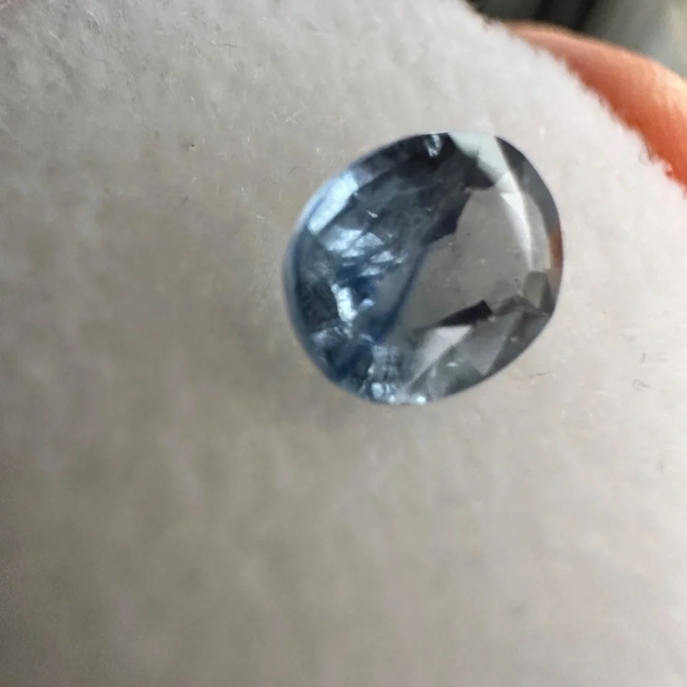 💎 RARE 1.42ct Cornflower Blue Montana Sapphire - Oval - Picture 3 of 5